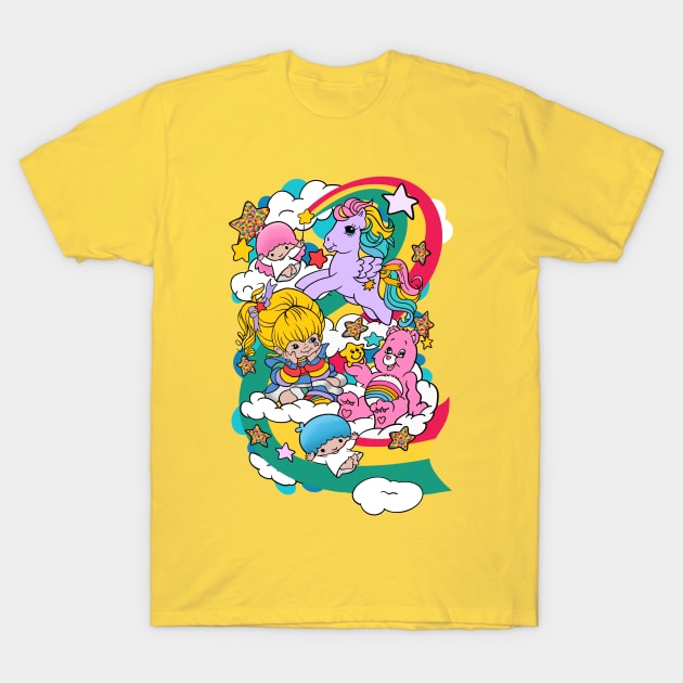 80's cartoons T-Shirt by Kitaro Yamaguchi